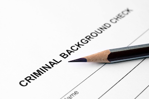Criminal Background check report